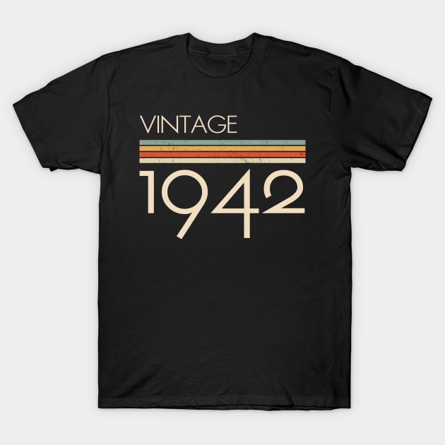 Vintage Classic 1942 T-Shirt by adalynncpowell